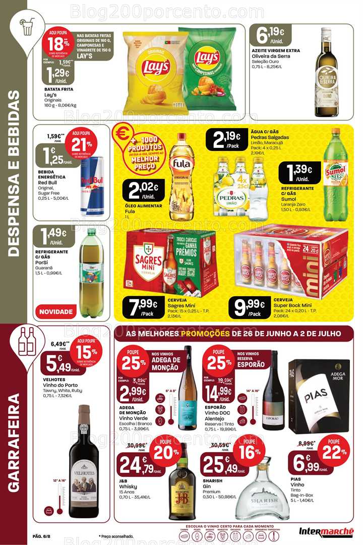Antevisão Folheto INTERMARCHÉ Mini Promoções de 26 junho a 2 julho all
