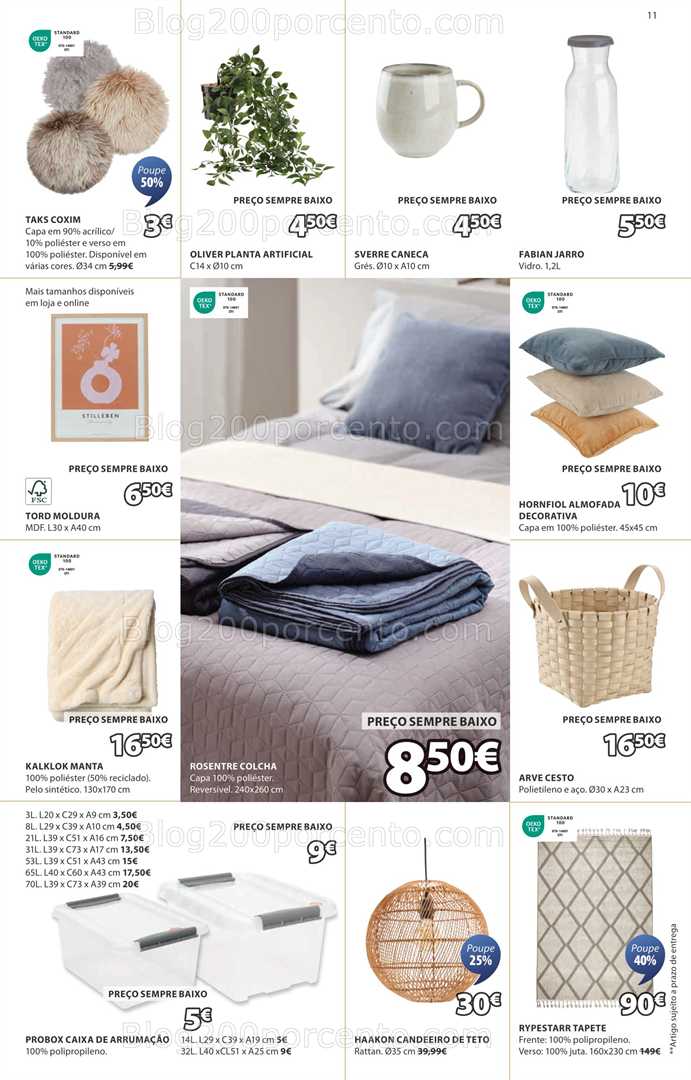 Antevisão Folheto JYSK Saldos Promoções de 26 junho a 16 julho all