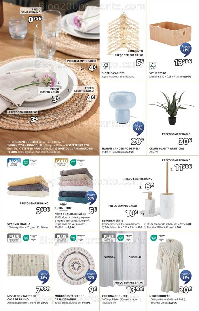 Antevisão Folheto JYSK Saldos Promoções de 26 junho a 16 julho all