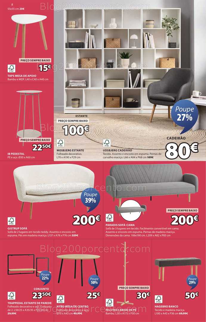 Antevisão Folheto JYSK Saldos Promoções de 26 junho a 16 julho all