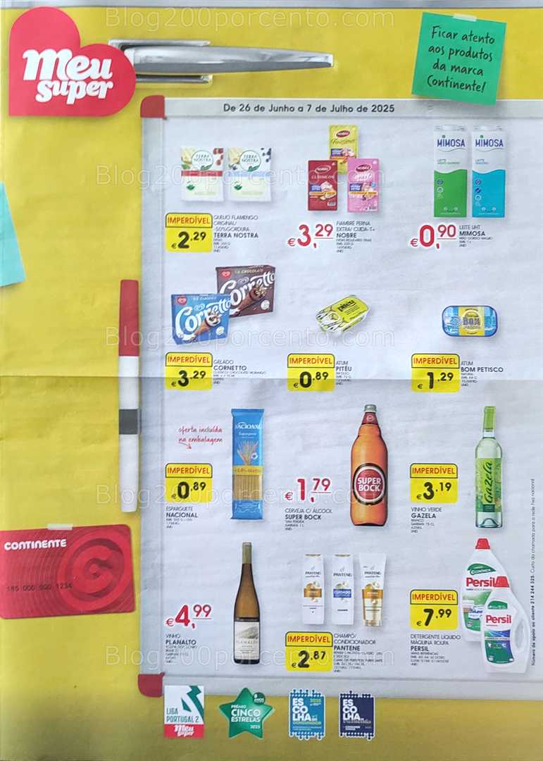 Antevisão Folheto MEU SUPER Promoções de 26 junho a 7 julho