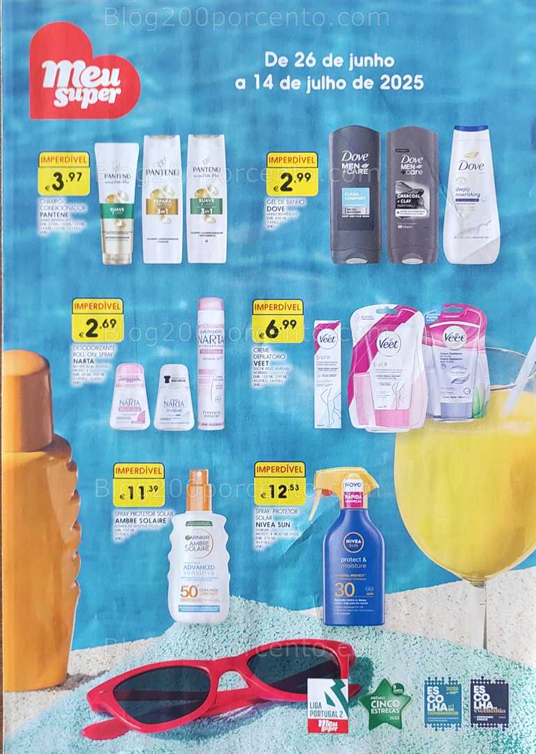 Antevisão Folheto MEU SUPER Extra Promoções de 26 junho a 14 julho