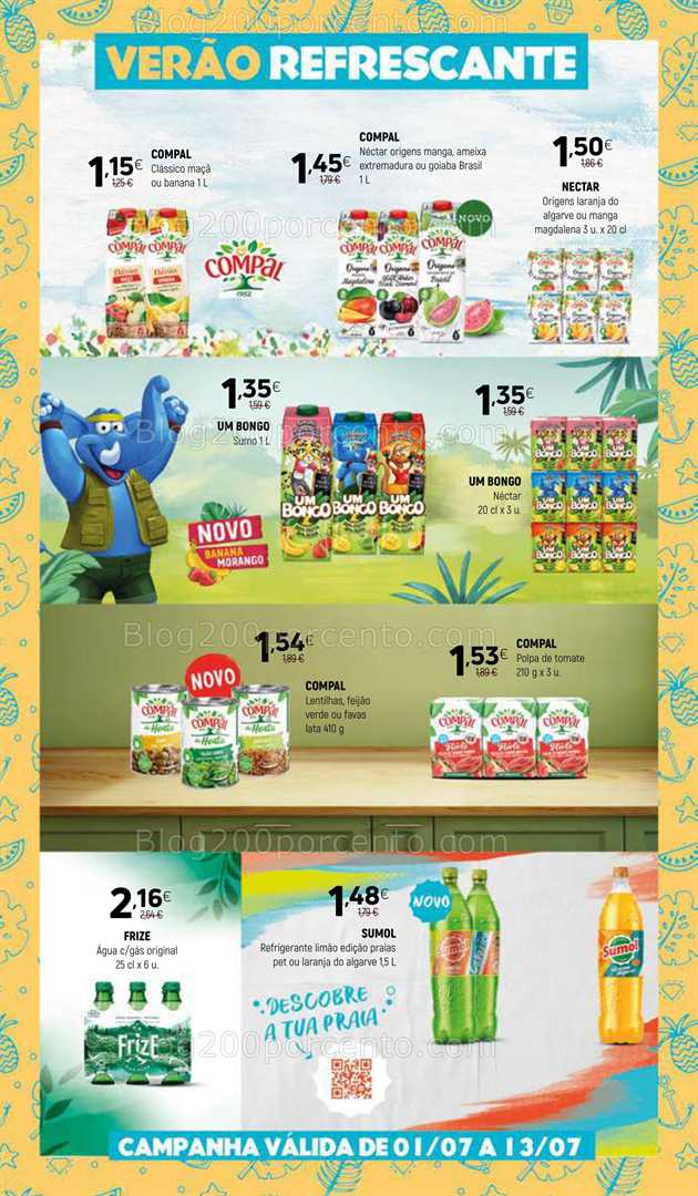 Antevisão Folheto COVIRAN Promoções de 1 a 13 julho all