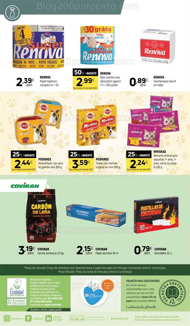 Antevisão Folheto COVIRAN Promoções de 1 a 13 julho all