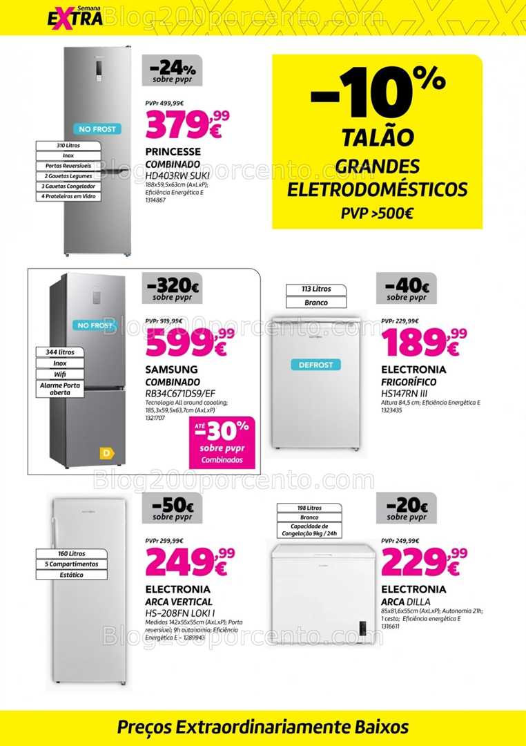 Antevisão Folheto RADIO POPULAR Extra Promoções de 1 a 7 julho all