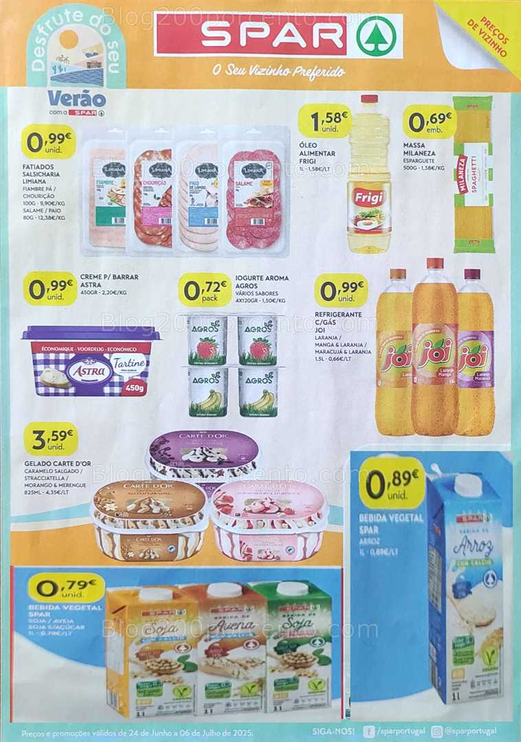 Antevisão Folheto SPAR Promoções de 24 junho a 6 julho