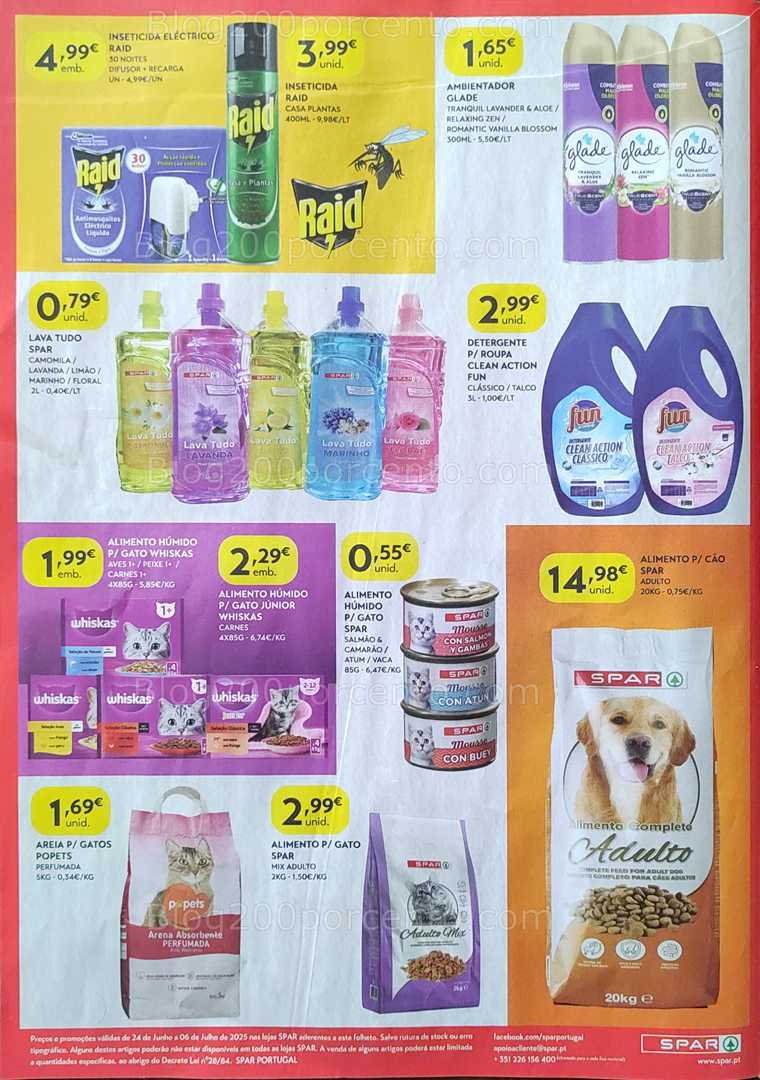 Antevisão Folheto SPAR Promoções de 24 junho a 6 julho