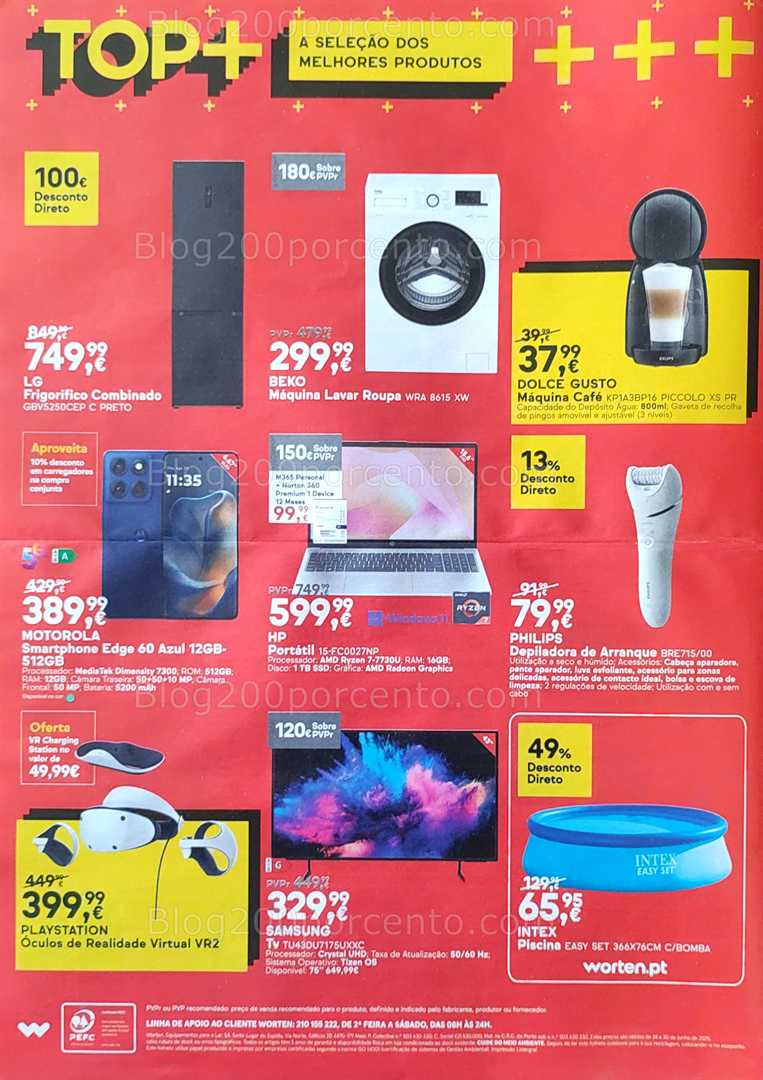 Antevisão Folheto WORTEN Promoções de 24 a 30 junho