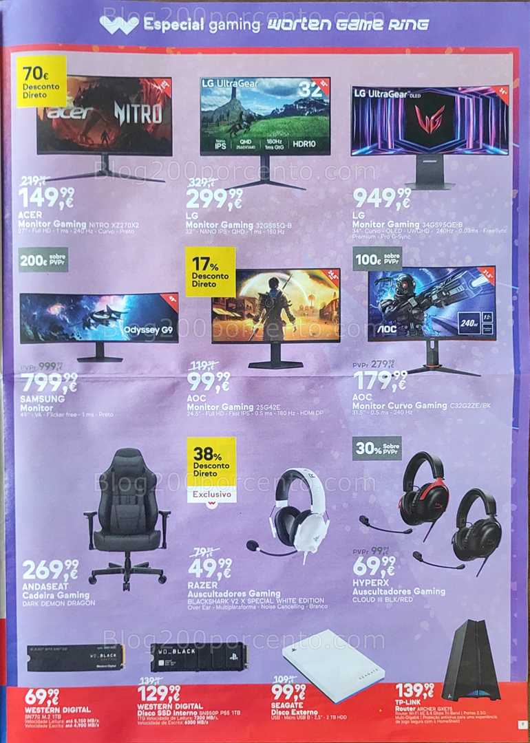Antevisão Folheto WORTEN Promoções de 24 a 30 junho