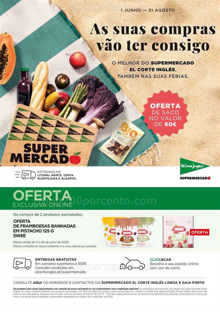 Antevisão Folheto EL CORTE INGLÉS Promoções de 11 a 24 julho