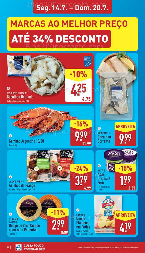 Antevisão Folheto ALDI Promoções de 14 a 20 julho all