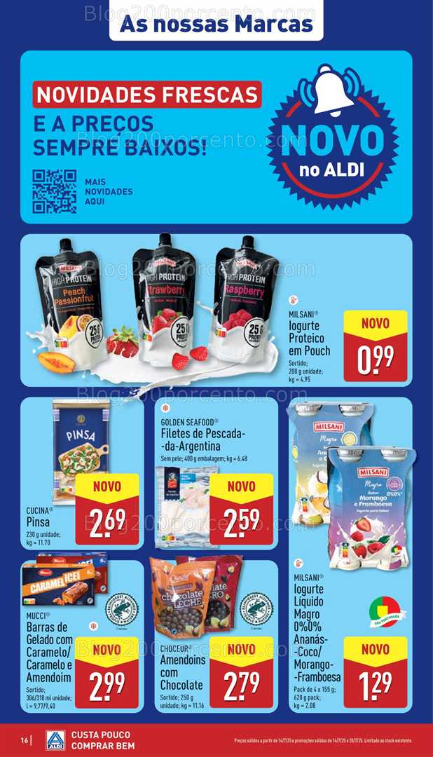 Antevisão Folheto ALDI Promoções de 14 a 20 julho all