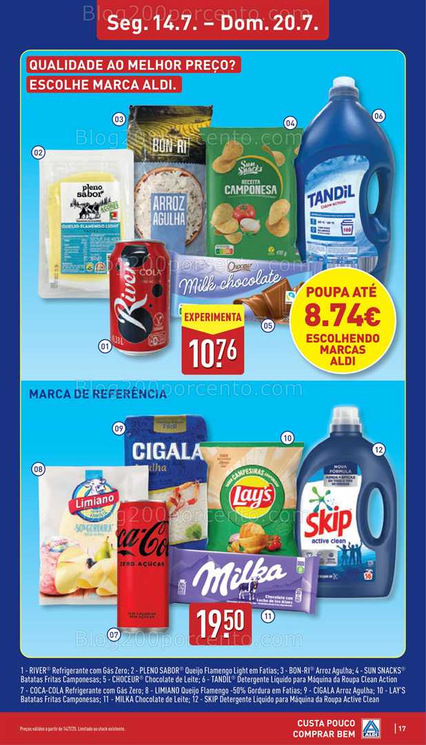 Antevisão Folheto ALDI Promoções de 14 a 20 julho all