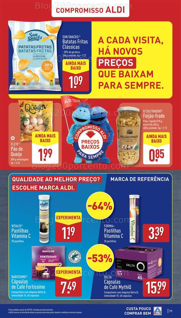 Antevisão Folheto ALDI Promoções de 28 julho a 3 agosto all