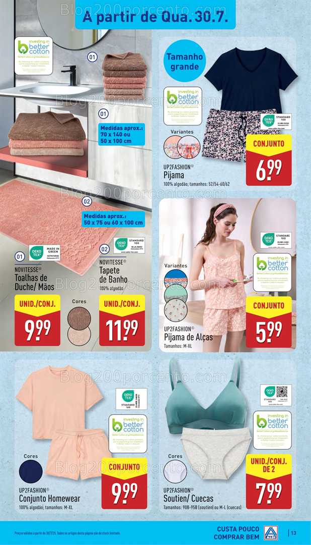 Antevisão Folheto ALDI Bazar Promoções de 28 julho a 3 agosto bazar