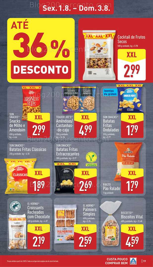Antevisão Folheto ALDI Promoções de 28 julho a 3 agosto all