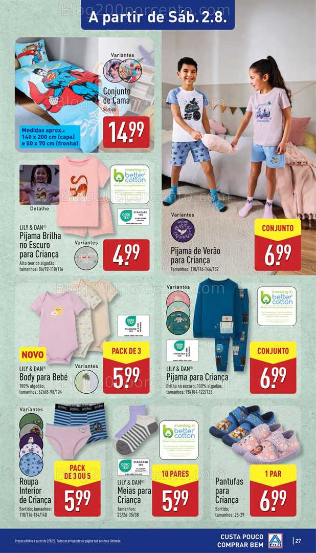 Antevisão Folheto ALDI Bazar Promoções de 28 julho a 3 agosto bazar