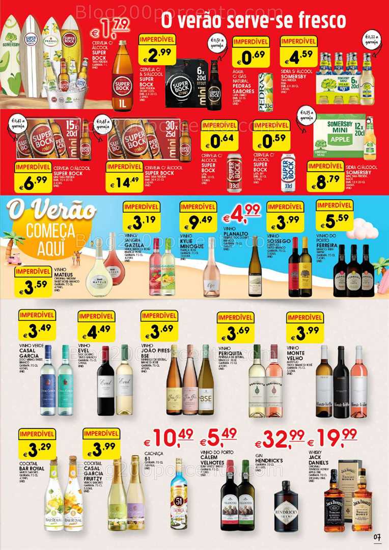 Antevisão Folheto MEU SUPER Verão Promoções de 15 julho a 11 agosto all