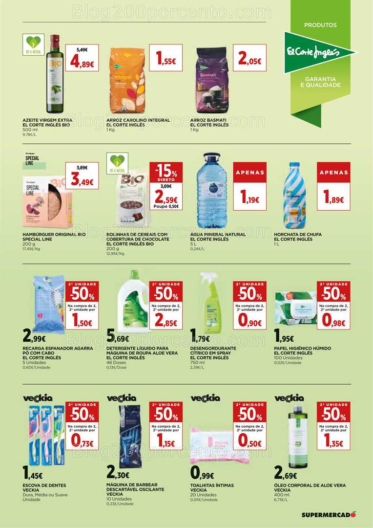 Antevisão Folheto EL CORTE INGLÉS Promoções 25 julho a 7 agosto all