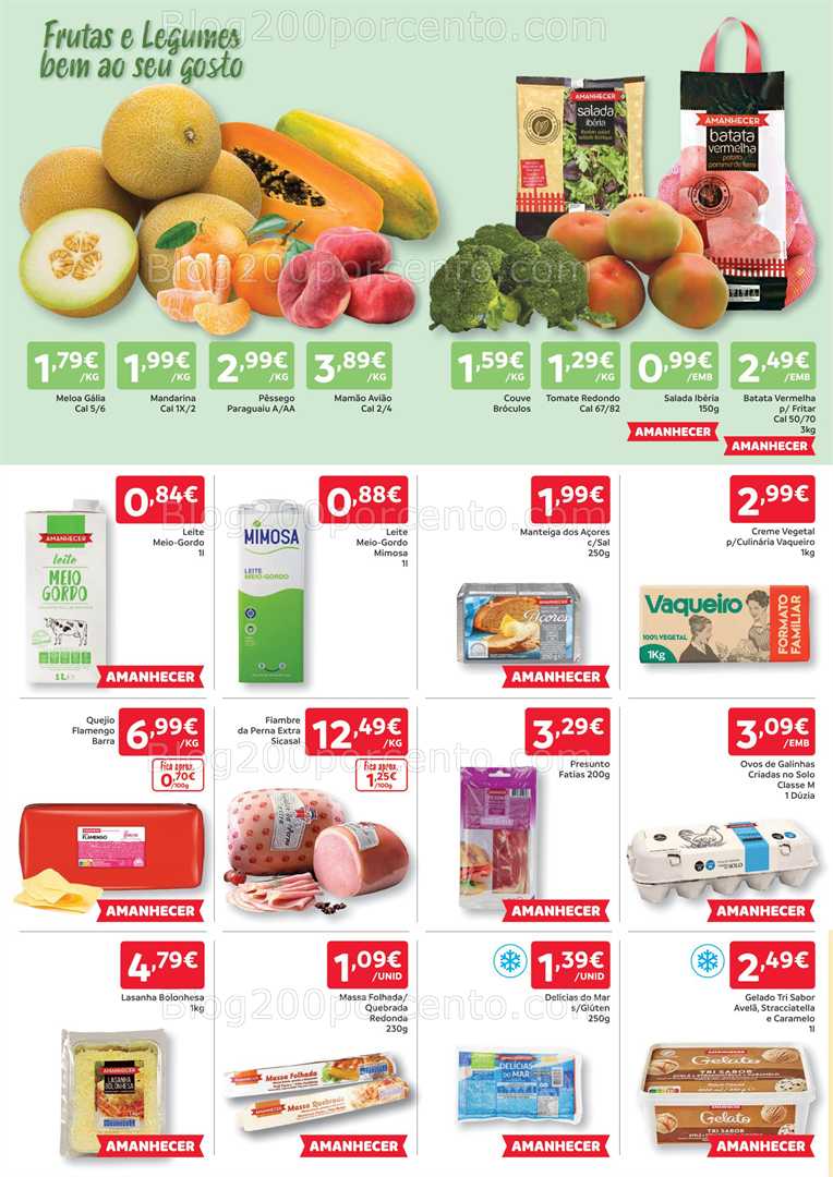 Antevisão Folheto AMANHECER Promoções de 3 a 9 julho all