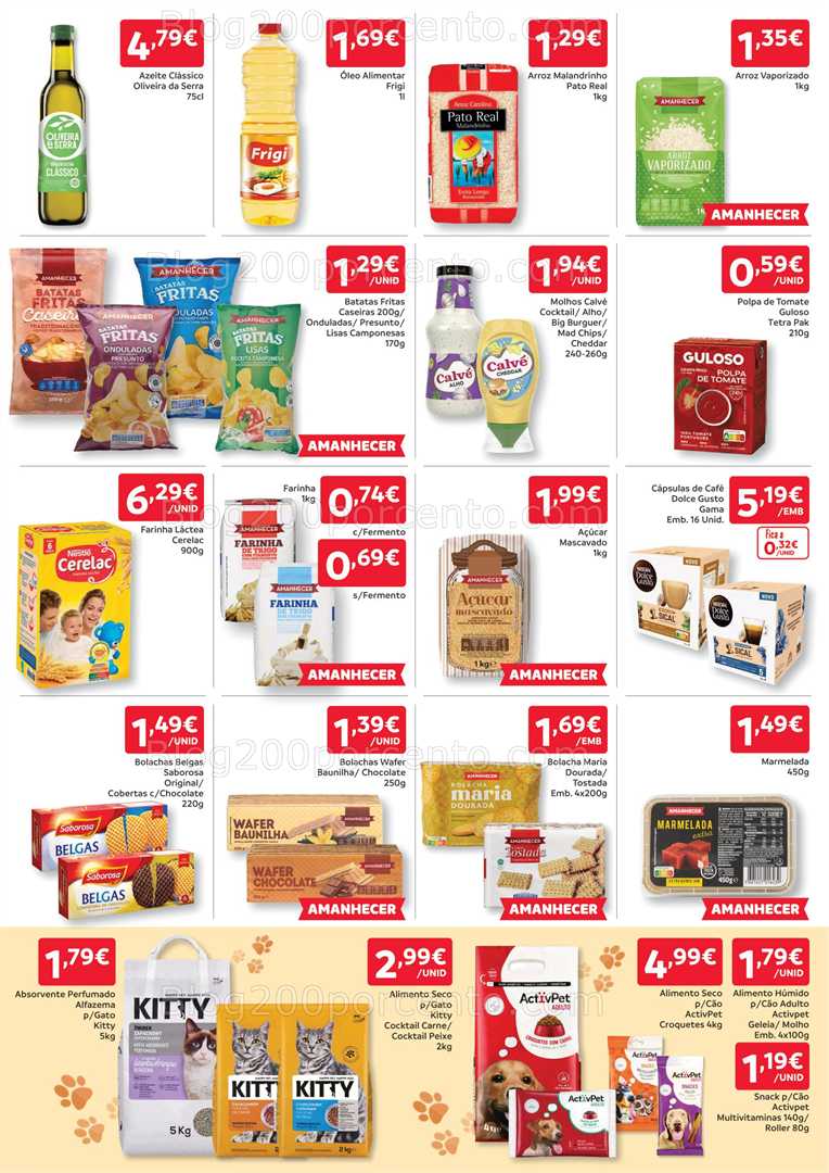 Antevisão Folheto AMANHECER Promoções de 3 a 9 julho all