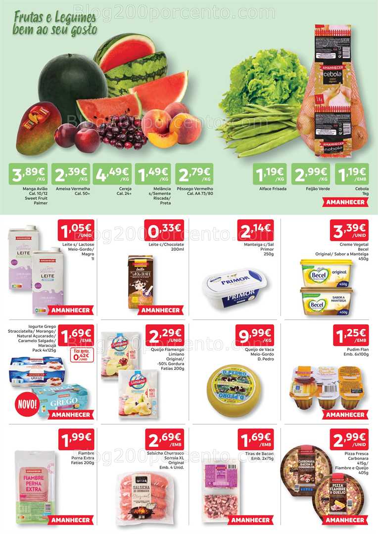 Antevisão Folheto AMANHECER Promoções de 10 a 16 julho all