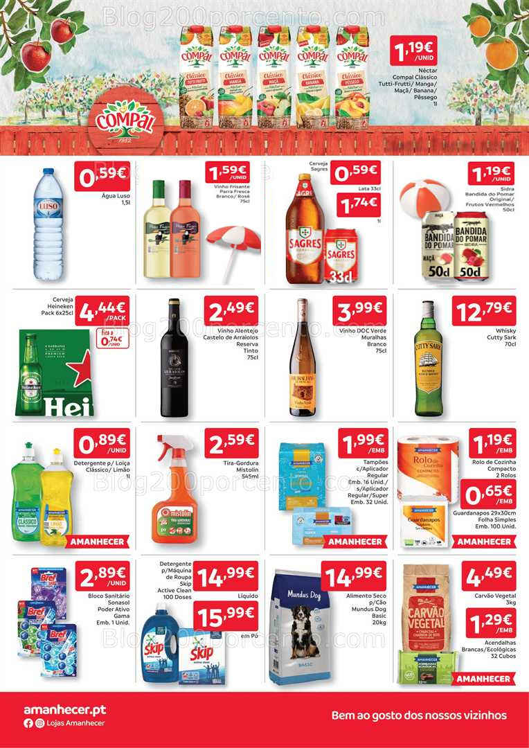 Antevisão Folheto AMANHECER Promoções de 10 a 16 julho all