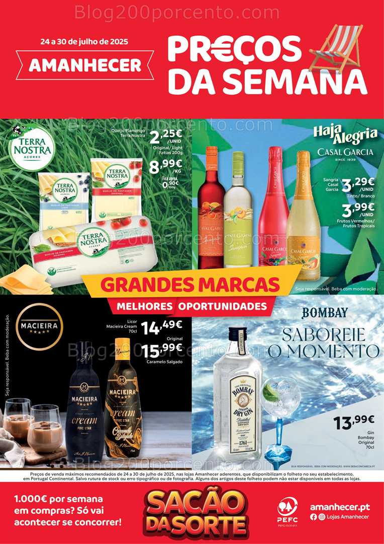 Antevisão Folheto AMANHECER Promoções 24 a 30 julho all