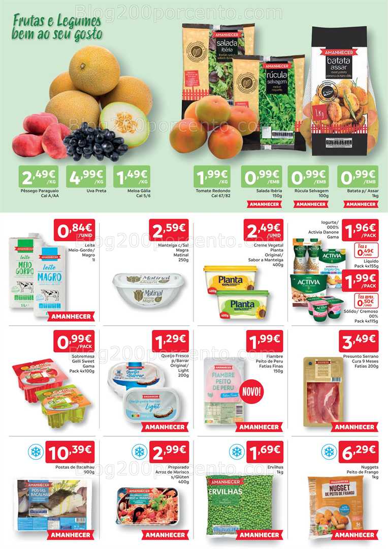 Antevisão Folheto AMANHECER Promoções 24 a 30 julho all