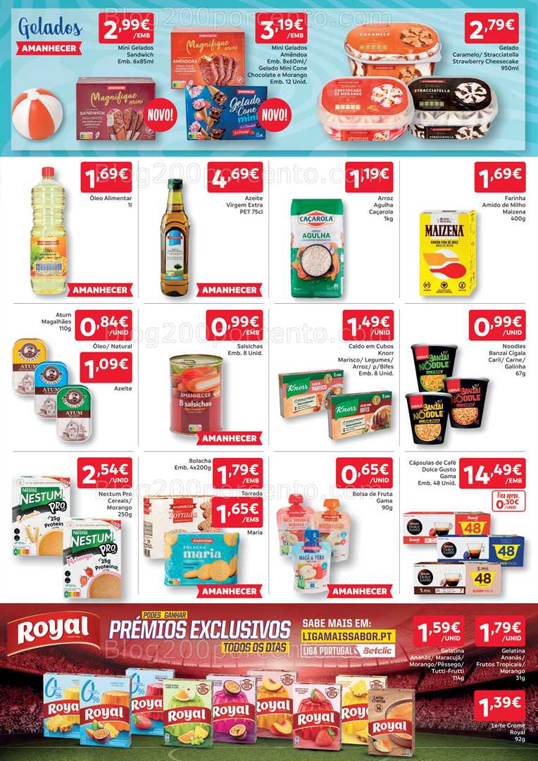 Antevisão Folheto AMANHECER Promoções 24 a 30 julho all
