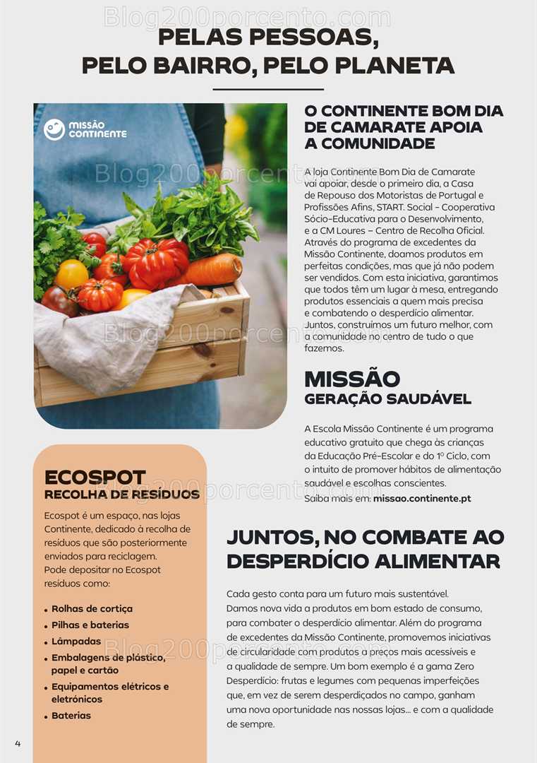 Antevisão Folheto CONTINENTE Abertura Camarate Promoções de 8 a 21 julho