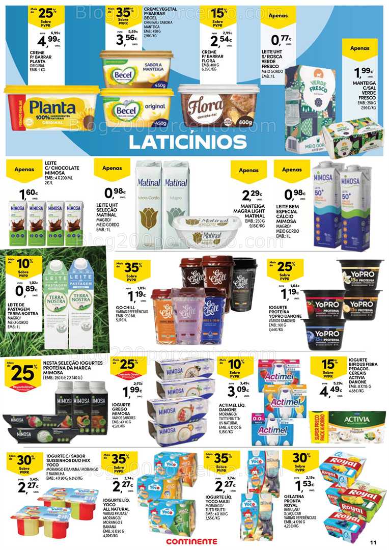 Antevisão Folheto CONTINENTE Açores Promoções de 10 a 23 julho