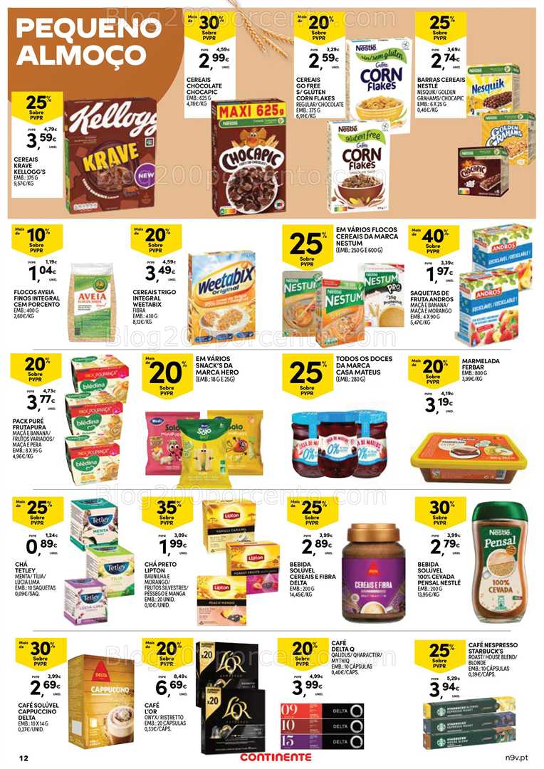 Antevisão Folheto CONTINENTE Açores Promoções de 10 a 23 julho