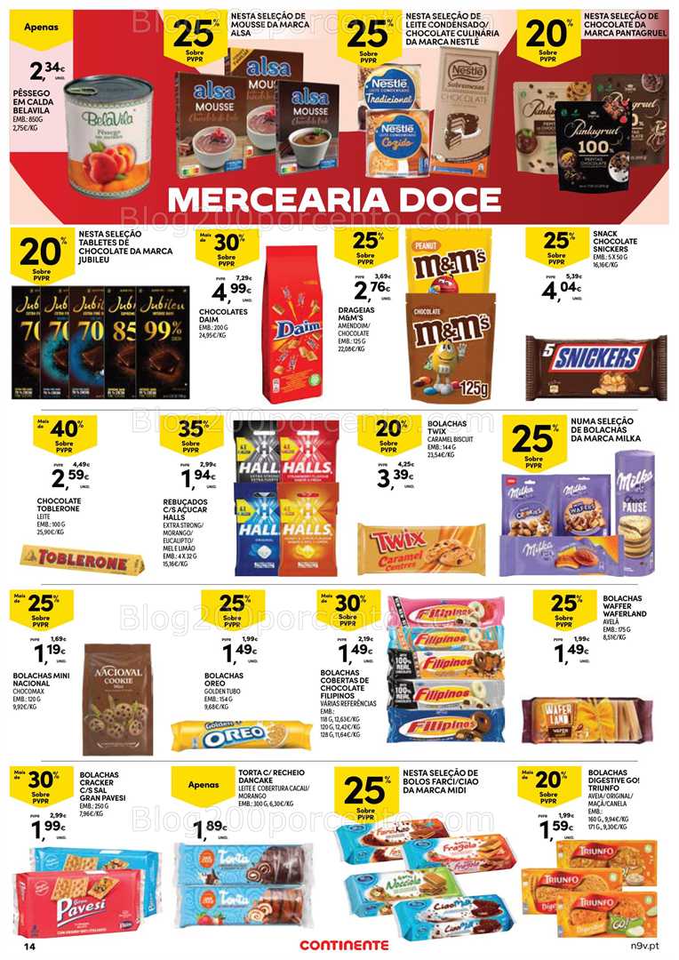 Antevisão Folheto CONTINENTE Açores Promoções de 10 a 23 julho
