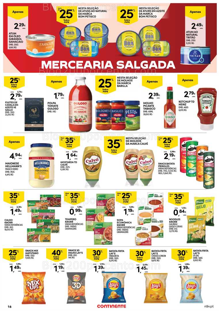 Antevisão Folheto CONTINENTE Açores Promoções de 10 a 23 julho