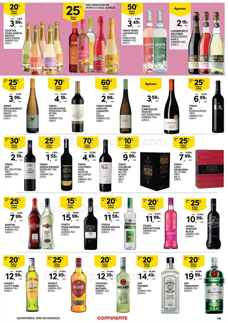 Antevisão Folheto CONTINENTE Açores Promoções de 10 a 23 julho