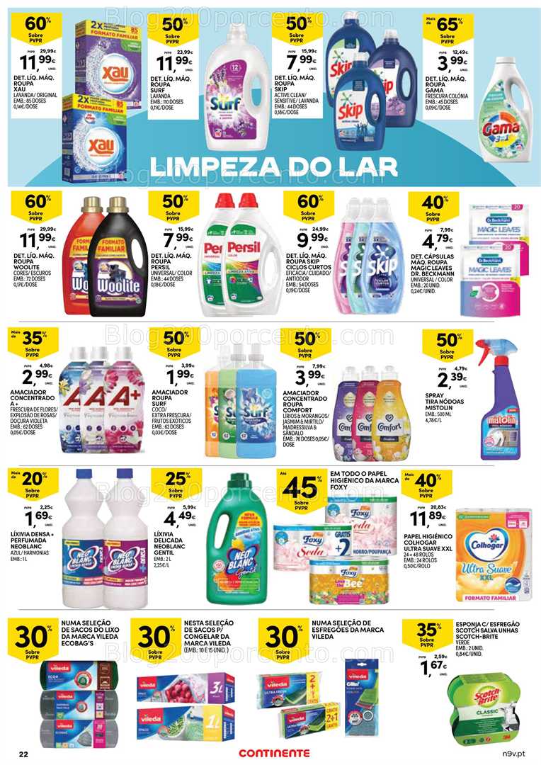 Antevisão Folheto CONTINENTE Açores Promoções de 10 a 23 julho