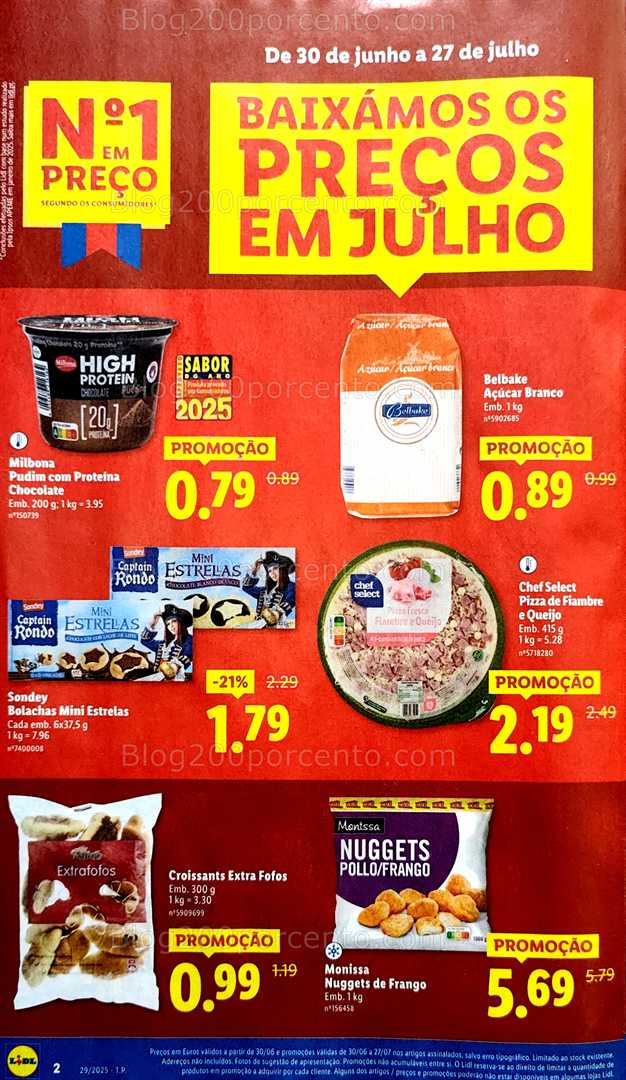 Antevisão Folheto LIDL Baixa de Preços Promoções até 27 julho baixa de preços