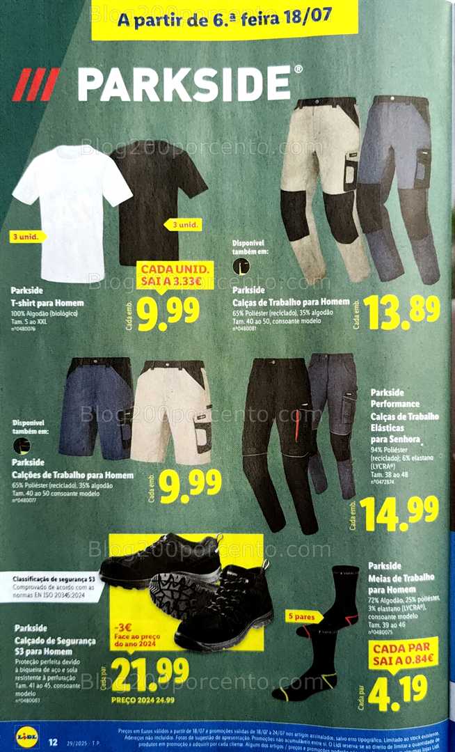Antevisão Folheto LIDL Bazar Promoções a partir de 14 julho bazar 18