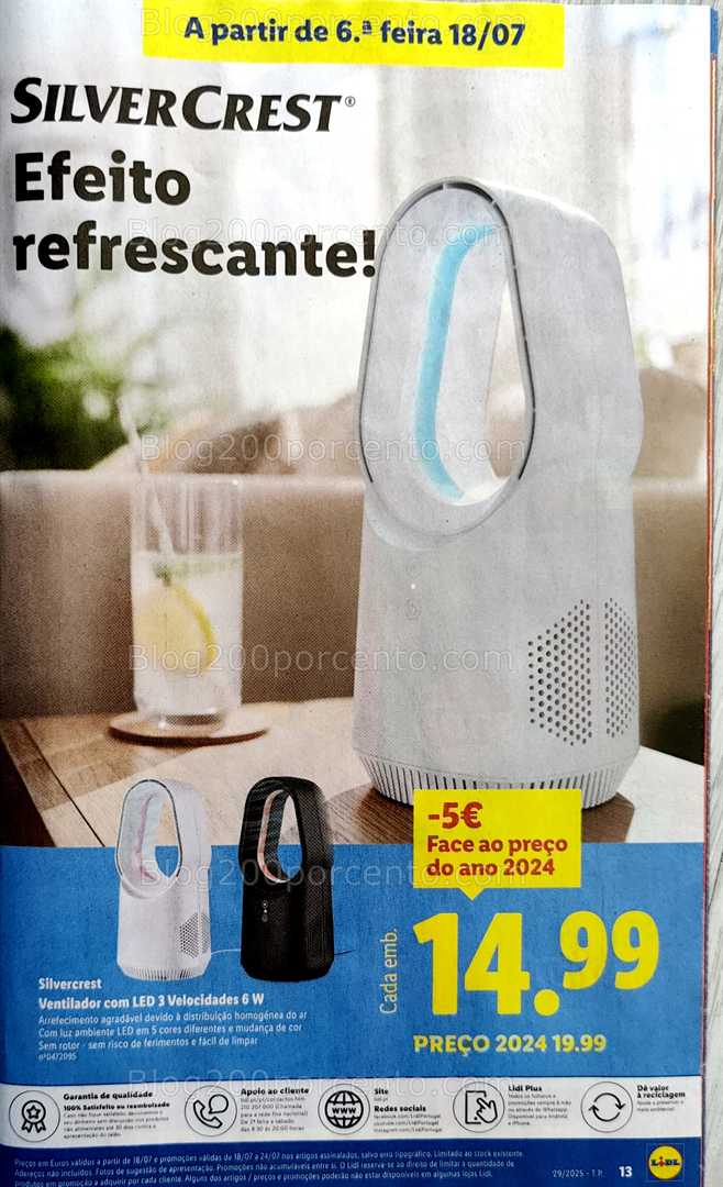 Antevisão Folheto LIDL Bazar Promoções a partir de 14 julho bazar 18