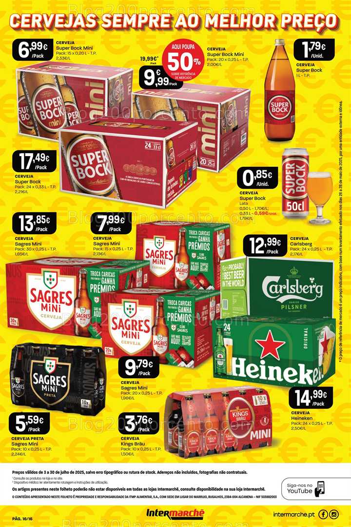 Antevisão Folheto INTERMARCHÉ Extra Promoções de 3 a 30 julho all
