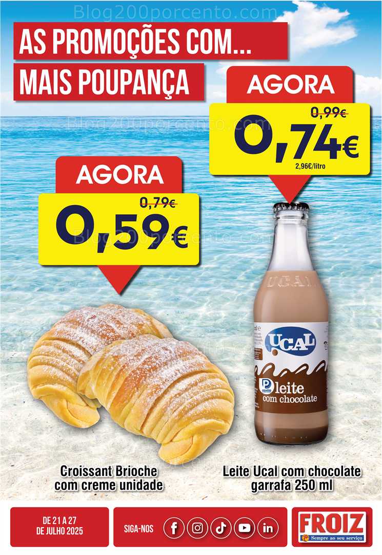 Antevisão Folheto FROIZ Promoções de 21 a 27 julho all