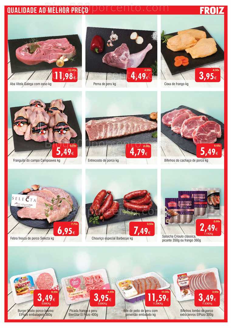 Antevisão Folheto FROIZ Promoções 23 julho a 12 agosto all