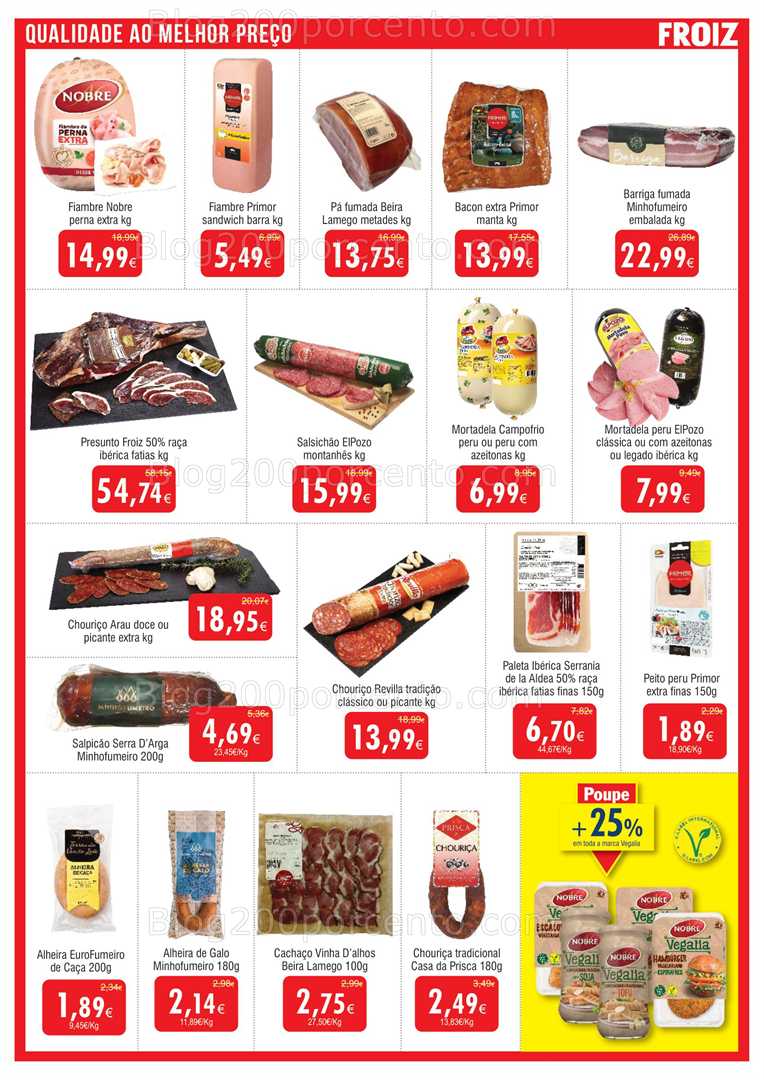 Antevisão Folheto FROIZ Promoções 23 julho a 12 agosto all