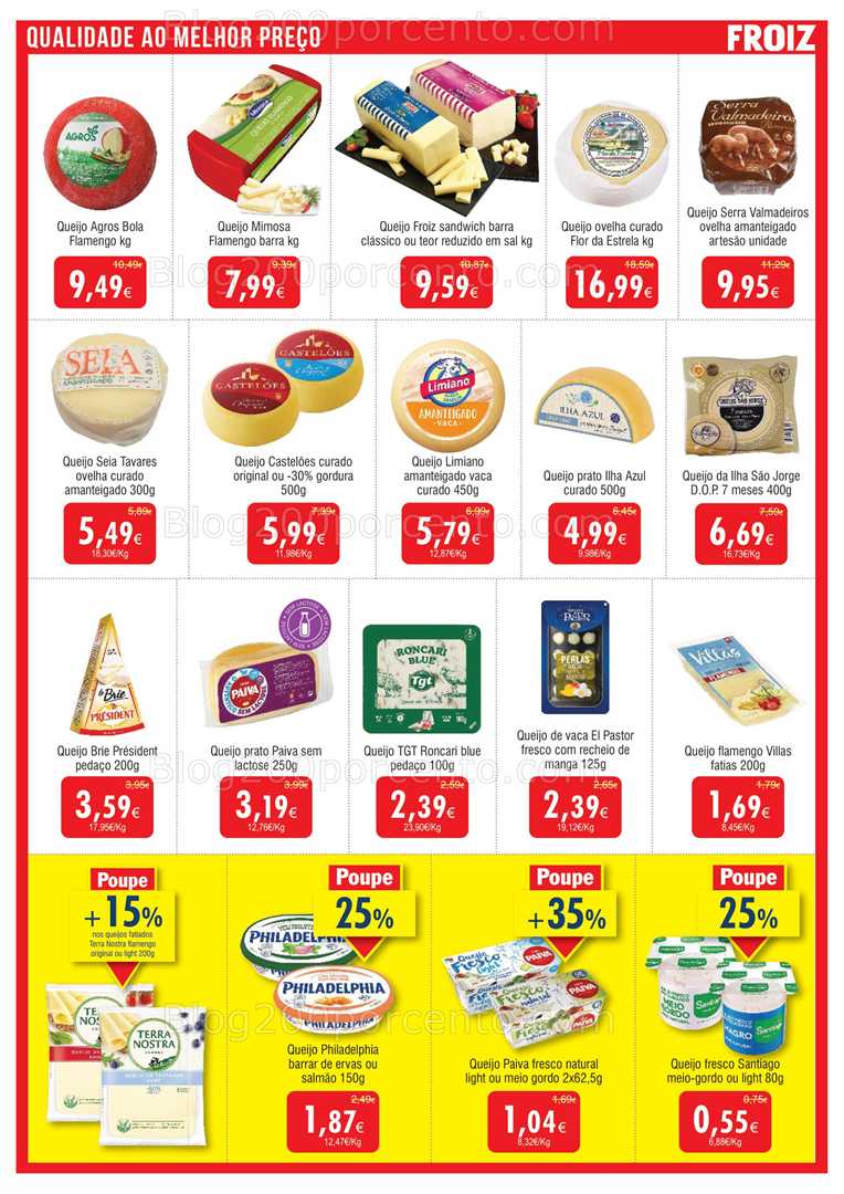 Antevisão Folheto FROIZ Promoções 23 julho a 12 agosto all