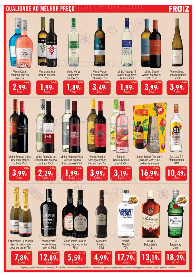 Antevisão Folheto FROIZ Promoções 23 julho a 12 agosto all