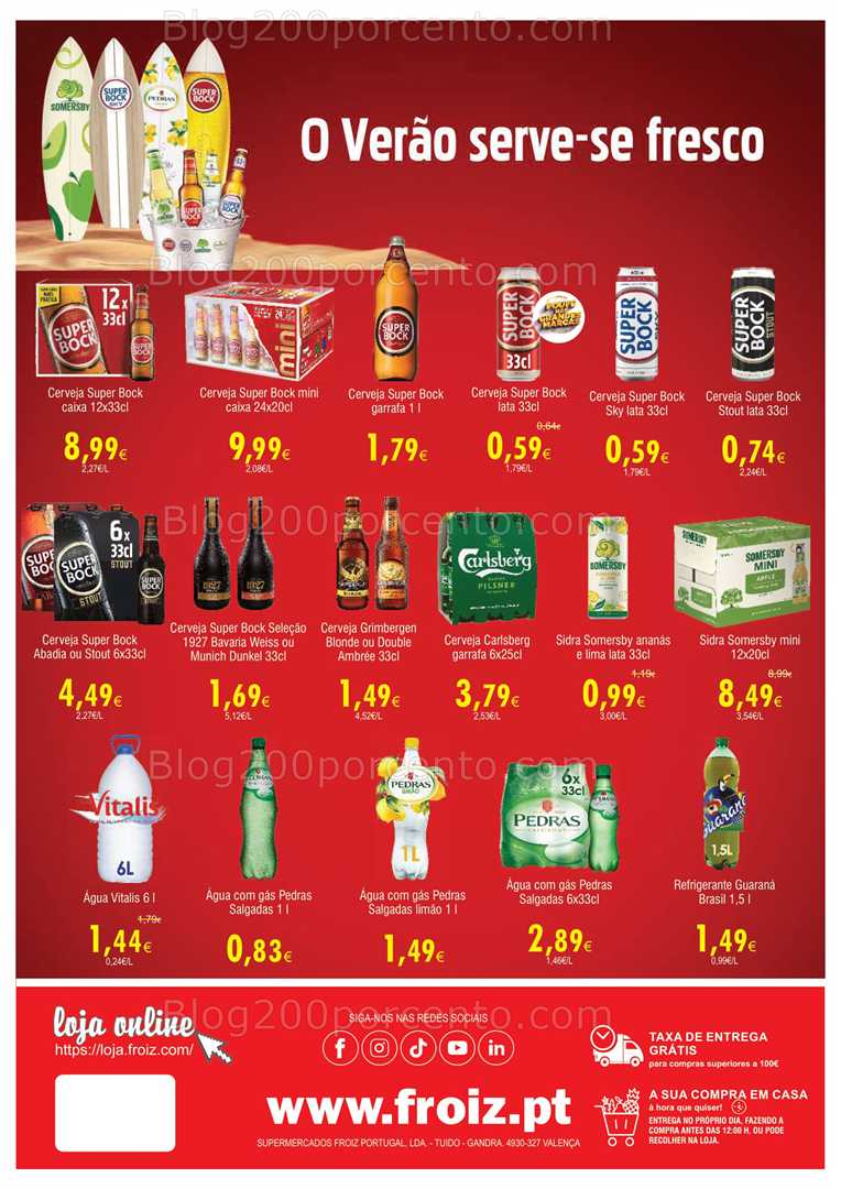 Antevisão Folheto FROIZ Promoções 23 julho a 12 agosto all