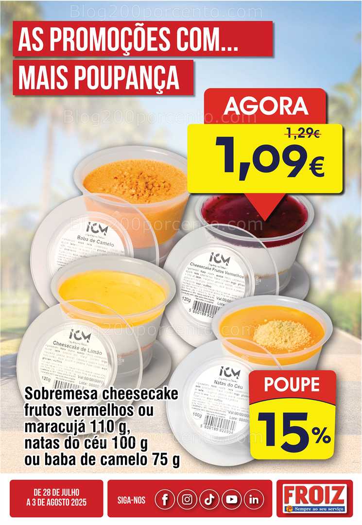 Antevisão Folheto FROIZ Promoções de 28 julho a 3 agosto all