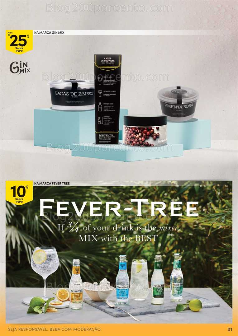 Antevisão Folheto CONTINENTE Cocktails - 15 julho a 10 agosto