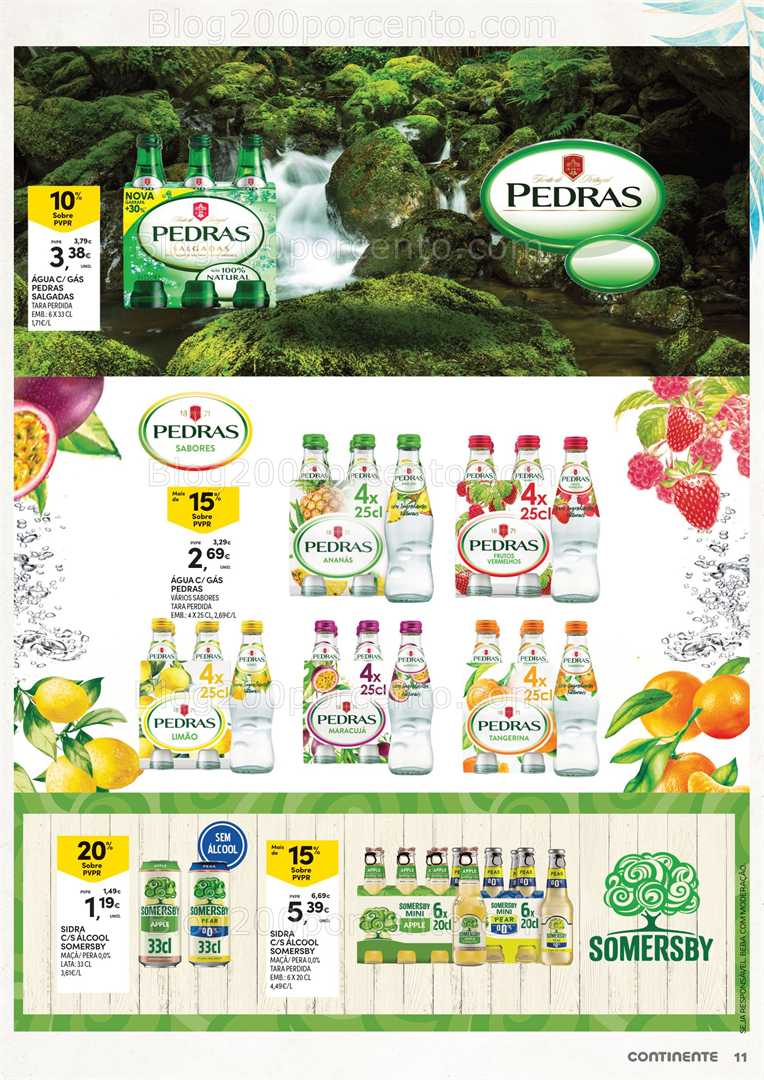 Antevisão Folheto CONTINENTE Açores Verão Extra Promoções - 8 a 28 julho